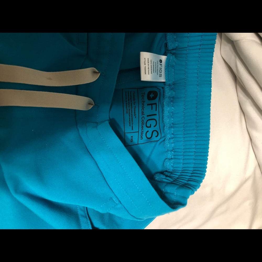 NWOT XXS Women’s Teal Yola Figs